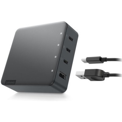 Lenovo 130W Multi-Port Charger (EU) G0A6130WEU - originální – Zboží Mobilmania