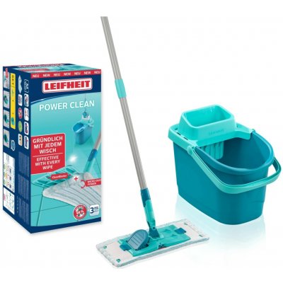 Leifheit PowerClean mop s kbelíkem a tyčí 55515 – Sleviste.cz