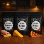 SnackAir Příchutě na popcorn šunka a sýr cheddar pizza 3 x 150 g – Zbozi.Blesk.cz