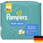 Pampers Fresh Clean vlhčené ubrousky 6 x 52 ks – Hledejceny.cz