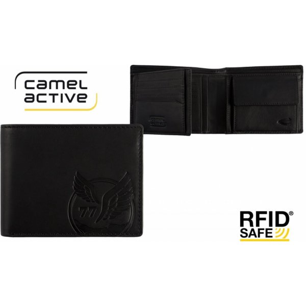 Camel Active Pánská kožená peněženka RFID SAFE černá 280 702 60 od 1 350 Kč  - Heureka.cz