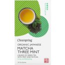 Clearspring Japonský zelený čaj Sencha a Matcha BIO 20 sáčků