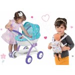 Smoby Set hlboký pre 42 cm Frozen Disney a klokanka Baby Nurse SM254146-3 – Zboží Dáma