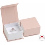 JK Box dárková krabička na prsten nebo náušnice VG-3/A5/A1 Pudrově růžová – Sleviste.cz