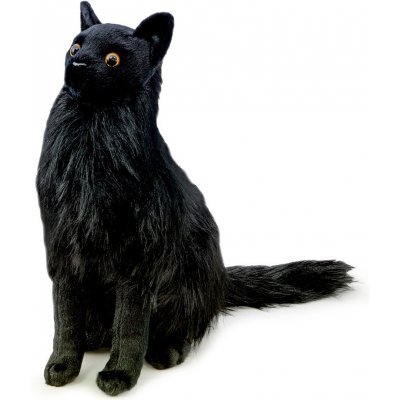 andos kočka černá sedící 40 cm – Zboží Mobilmania