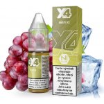 X4 Bar Juice Grape Ice 10 ml 10 mg – Zboží Dáma