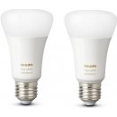 Philips Hue BT LED žárovka E27 9.5W teplá bílá 2ks chytrá LED žárovka 806 lm 2200-6500 K stmívatelná