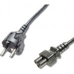 PremiumCord Kabel síťový 230V k notebooku 2m, trojlístek "Mickey Mouse", rovná zástrčka kpspu – Zboží Živě