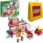 LEGO® DUPLO® 10970 Hasičská stanice a vrtulník – Zboží Živě