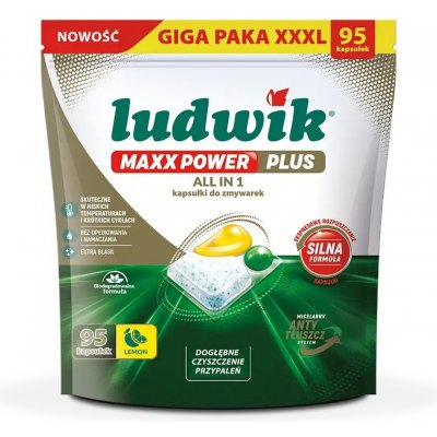 Ludwik tablety do myčky All in1 citron 95 ks – Zbozi.Blesk.cz