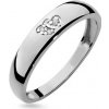 Prsteny iZlato Forever Okouzlující diamantový prsten se srdíčky BSBR001A