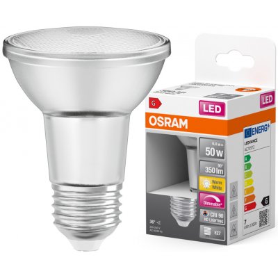 Osram 4058075433120 LED EEK2021 G A G E27 žárovka 6.4 W = 50 W teplá bílá – Hledejceny.cz