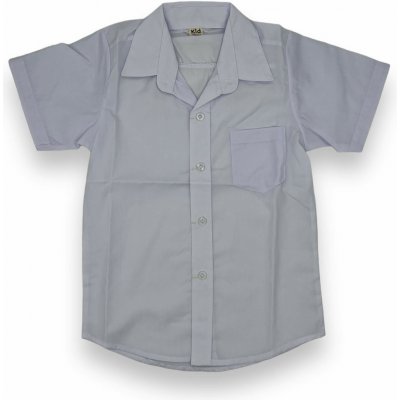 Fashion chlapecká bílá společenská košile Bílá – Zboží Dáma Fashion chlapecká bílá společenská košile Bílá – Zboží Dáma