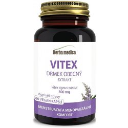 Vitex Drmek obecný extrakt 500mg 60 kapslí