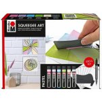 Marabu Acryl Color set pro tažení barvy stěrkou Pastel 6 x 25 ml – Hledejceny.cz