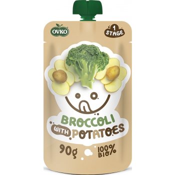 OVKO BIO kapsička brokolice s bramborami 90 g