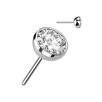 Šperky4U kamínek k PUSH IN piercingu titan TIT1147C-015 – Sleviste.cz