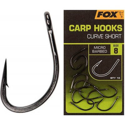 Fox Curve Shank Short vel.6 10 ks – Zbozi.Blesk.cz