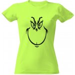 Tričko s potiskem Vánoční Grinch dámské Green apple – Hledejceny.cz