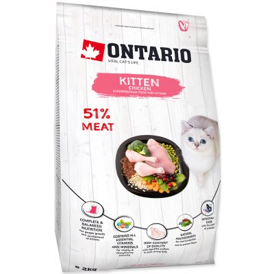 Ontario Kitten Chicken 400 g – Zboží Mobilmania