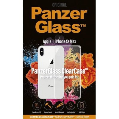 Pouzdro PanzerGlass ClearCase čiré, Apple iPhone XS Max – Zboží Mobilmania