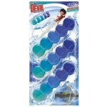 Dr. Devil WC Bicolor 5ball závěsný WC blok Polar aqua 3 x 35 g – Zboží Mobilmania