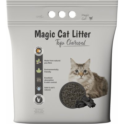 Magic Litter Tofu dřevěné úhlí 6 l – Zboží Dáma