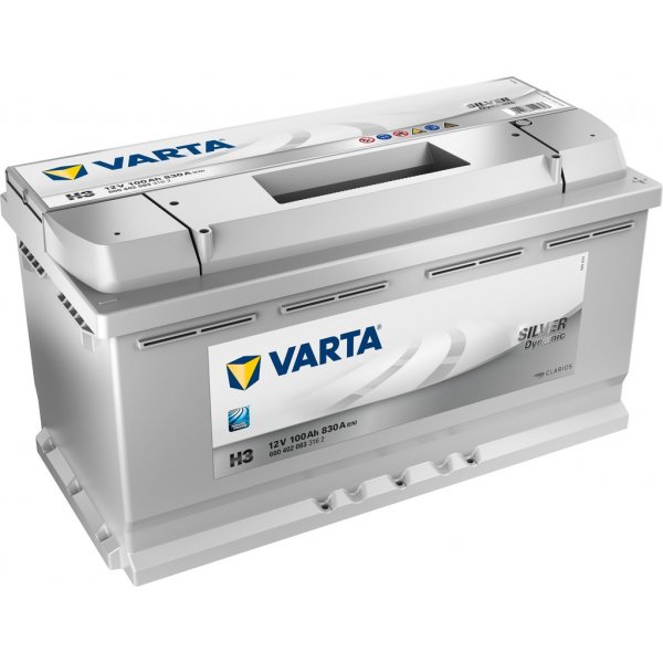  Varta Silver Dynamic 12V 100Ah 830A 600 402 083