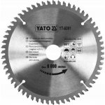 Yato pilový kotouč 200x30mm 60 zubů na hliník YT-6091 – Zbozi.Blesk.cz