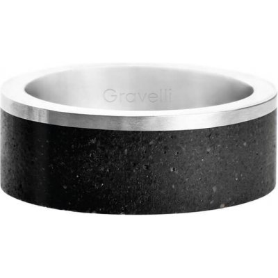 Gravelli Betonový prsten Edge ocelová/atracitová GJRUSSA002