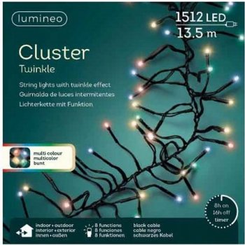 Vánoční osvětlení na stromeček Kaemingk venkovní 13,5 m více než 1000 světel