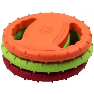 EzPets2U Dog frisbee s madlem oranžové 20 cm – Zboží Mobilmania