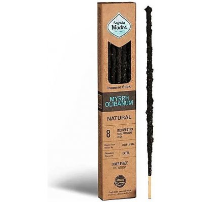 Sagrada Madre vonné tyčinky Natural Myrrha & Olibanum 30 g – Hledejceny.cz