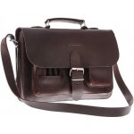 Vooc Všestranná jednokomorová aktovka/taška Vintage hnědá – Sleviste.cz