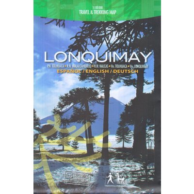 Chile Lonquimay 1:100t turistická mapa COMPASS