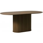 Unique Furniture Nola Tmavý dubový jídelní stůl 180 x 95 cm – Zboží Dáma