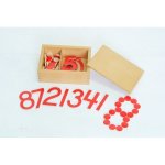 Montessori C040 Číslice a žetony Sudá-lichá – Zboží Dáma