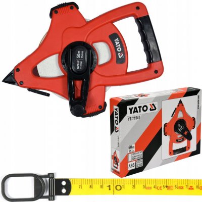YATO Pásmo měřící, skleněné vlákno, 50m, 15mm YT-71541 – Zboží Mobilmania