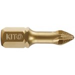 sada bitů Kito PH 3 x 25 mm, S2/TiN, 4820113 20 ks – Hledejceny.cz