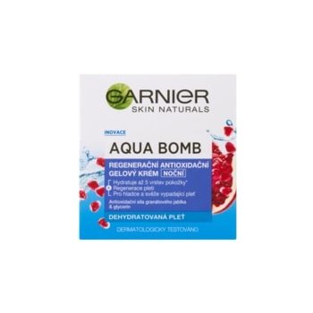 Garnier Skin Naturals Aqua Bomb regenerační antioxidační gelový krém noční 50 ml