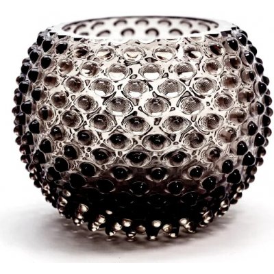 Váza 18cm - Hobnail - Ananas - hnědý kouř – Hledejceny.cz