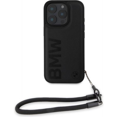 BMW Leather Signature and Strap pro iPhone 16 Pro Black – Zboží Mobilmania