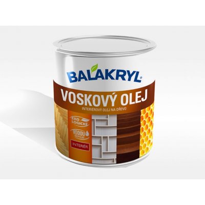 Balakryl Voskový Olej 2,5 l dub bílý – Hledejceny.cz