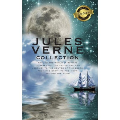 The Jules Verne Collection 5 Books in 1 Around the World in 80 Days, 20,000 Leagues Under the Sea, Journey to the Center of the Earth, From the Eart