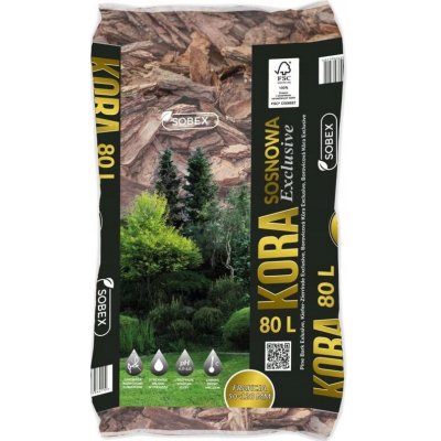 Sobex Borovicová kůra 80 l – Zboží Mobilmania