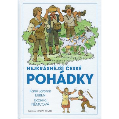 Nejkrásnější české pohádky - Erben Karel Jaromír, Němcová Božena, Erben K. J., Němcová B.