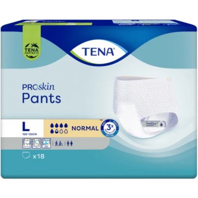 Tena Proskin Pants Normal L 18 ks – Sleviste.cz