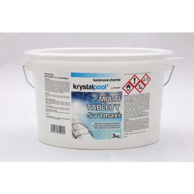 KRYSTALPOOL Multi tablety 5v1 Maxi 3 kg – Sleviste.cz