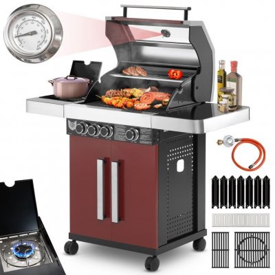 MAXXUS BBQ Chief 6.0, červená – Zboží Mobilmania