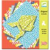 Vystřihovánka a papírový model Djeco origami ozdobné papíry veselé